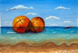 Voir le détail de cette oeuvre: Orange à Mer